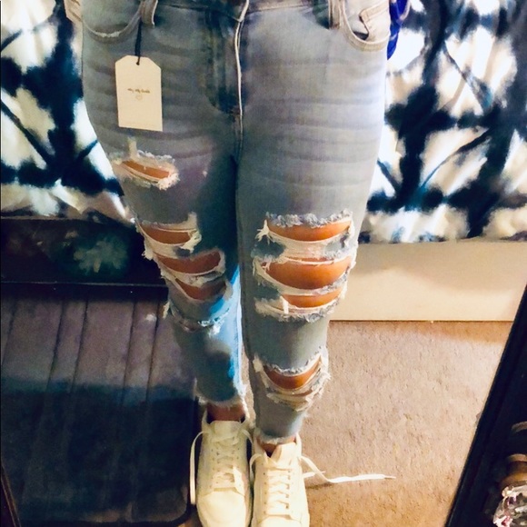 Charlotte Russe Denim - Charolette Russe • ripped jeans